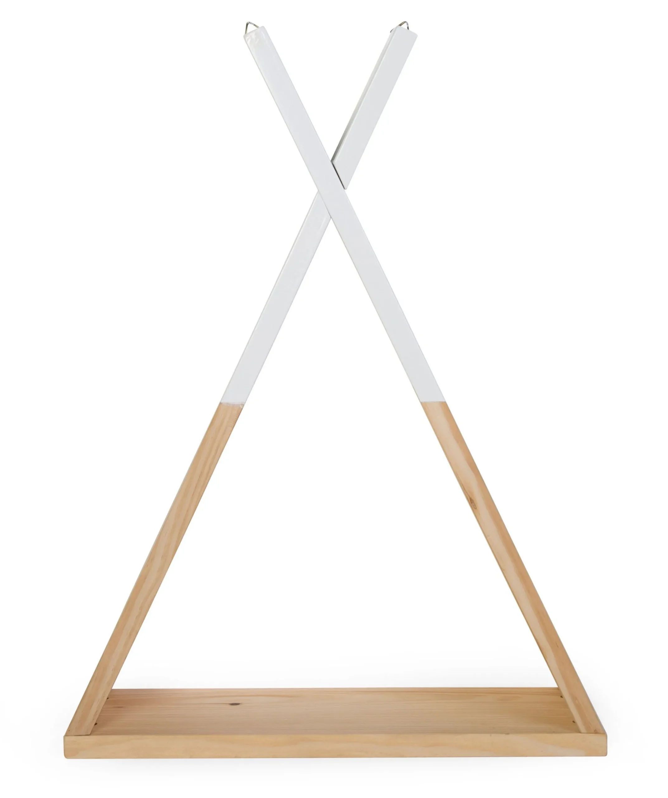 Childhome Étagères Murales|Tipi-Etagère Murale Tipi - Bois - Naturel Blanc