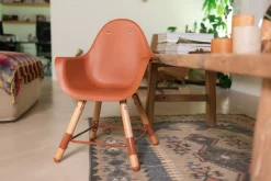 Childhome Evolu-Evolu 2 Chaise Haute - Réglable En Hauteur (50-75 Cm/*90 Cm)