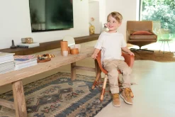 Childhome Evolu-Evolu 2 Chaise Haute - Réglable En Hauteur (50-75 Cm/*90 Cm)