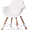Childhome Evolu-Evolu Chaise Haute - Réglable En Hauteur (50-75 Cm/*90 Cm) -
