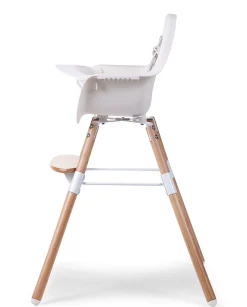 Childhome Evolu-Evolu Chaise Haute - Réglable En Hauteur (50-75 Cm/*90 Cm) -