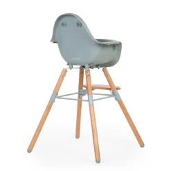 Childhome Evolu-Evolu Chaise Haute - Réglable En Hauteur (50-75 Cm/*90 Cm) -