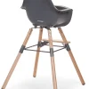 Childhome Evolu-Evolu Chaise Haute - Réglable En Hauteur (50-75 Cm/*90 Cm) -