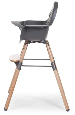 Childhome Evolu-Evolu Chaise Haute - Réglable En Hauteur (50-75 Cm/*90 Cm) -