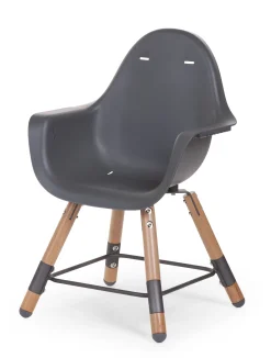 Childhome Evolu-Evolu Chaise Haute - Réglable En Hauteur (50-75 Cm/*90 Cm) -