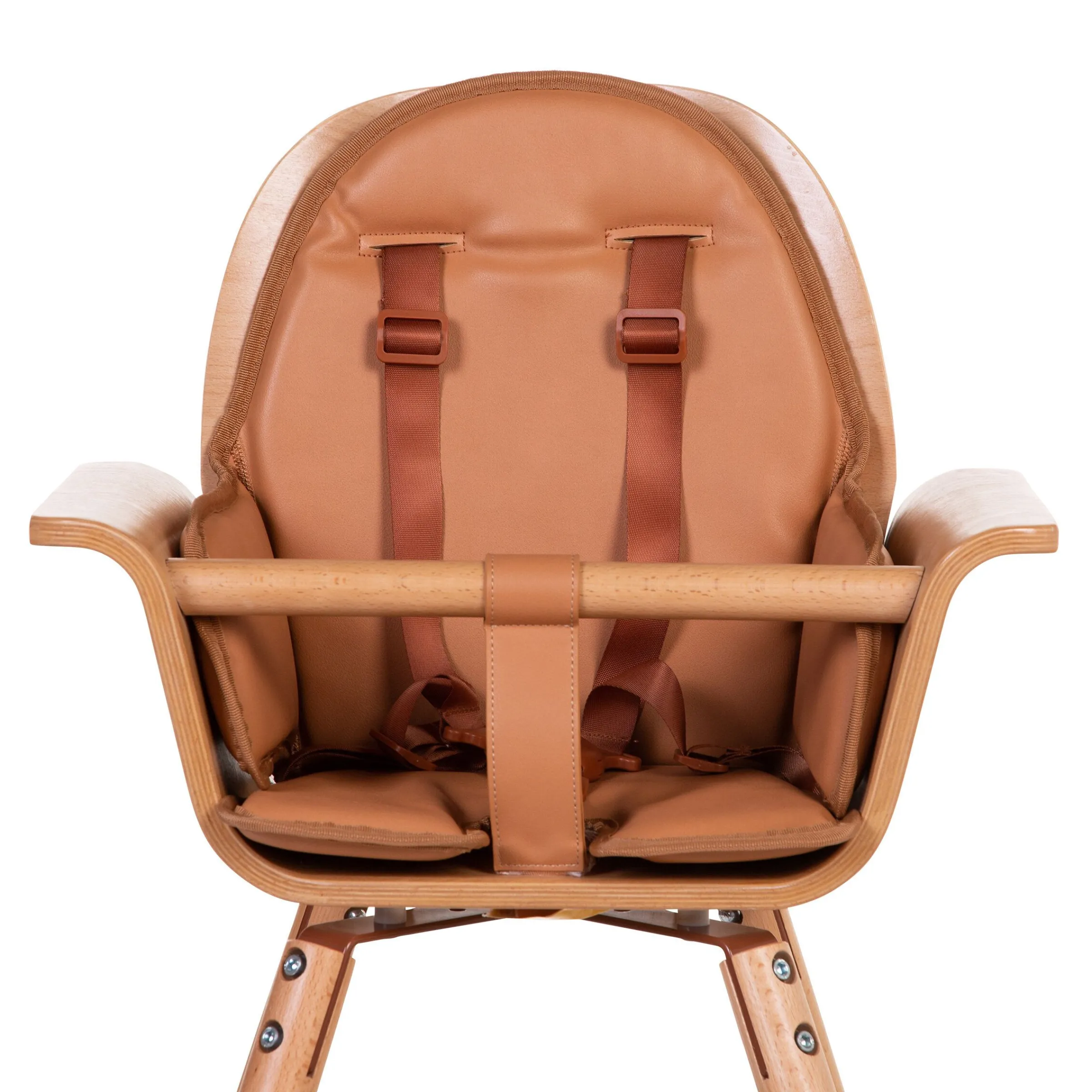 Childhome Coussins Pour Chaise Haute|Evolu Accessoires-Evolu Coussin - Cuir - Nude