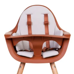 Childhome Coussins Pour Chaise Haute|Evolu Accessoires-Evolu Coussin Pour Chaise Haute - Eponge - Pastel Gris Souri