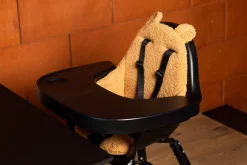 Childhome Evolu Accessoires|Evolu-Evolu Coussin Pour Chaise Haute - Polyester - Teddy Brun