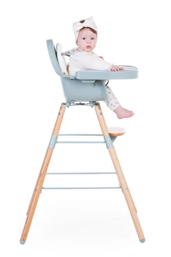 Childhome Evolu Accessoires|Evolu-Evolu Extra Set De Pieds Longues + Repose Pieds - Bois - Men