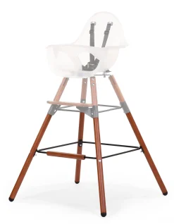 Childhome Evolu Accessoires|Evolu-Evolu Extra Set De Pieds Longues + Repose Pieds - Bois - Noi