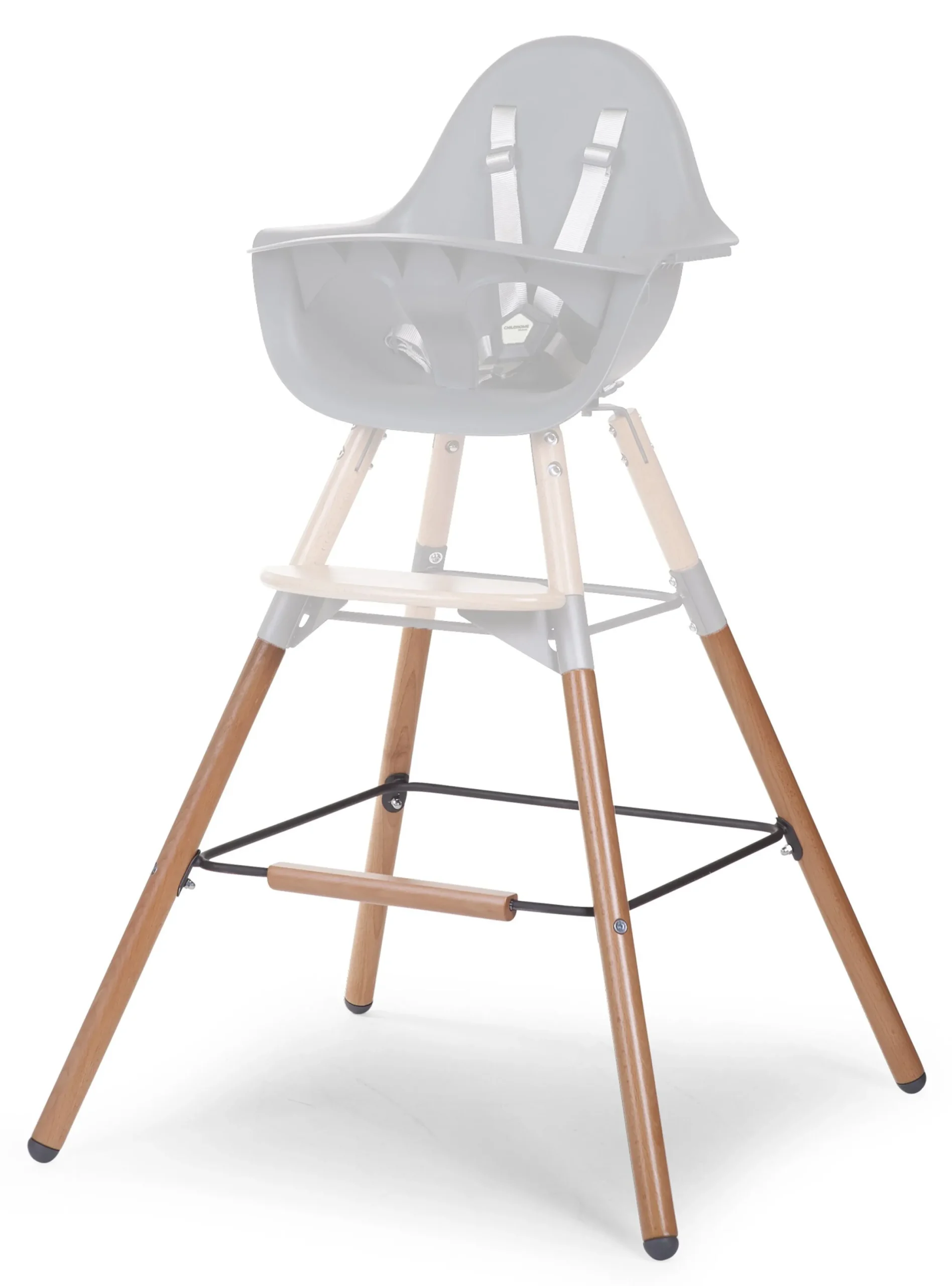 Childhome Evolu Accessoires|Evolu-Evolu Extra Set De Pieds Longues + Repose Pieds - Bois - Ant