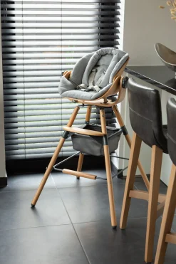Childhome Evolu Newborn Seat|Evolu-Evolu Newborn Coussin Reducteur - Jersey - Gris