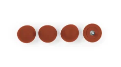Childhome Pièces De Rechange-Evolu Set De 4 Pieds En Caoutchouc - Rouille