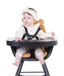 Childhome Evolu Accessoires|Evolu-Evolu Tablette De Chaise - Abs - Noir + Napperon En Silicone