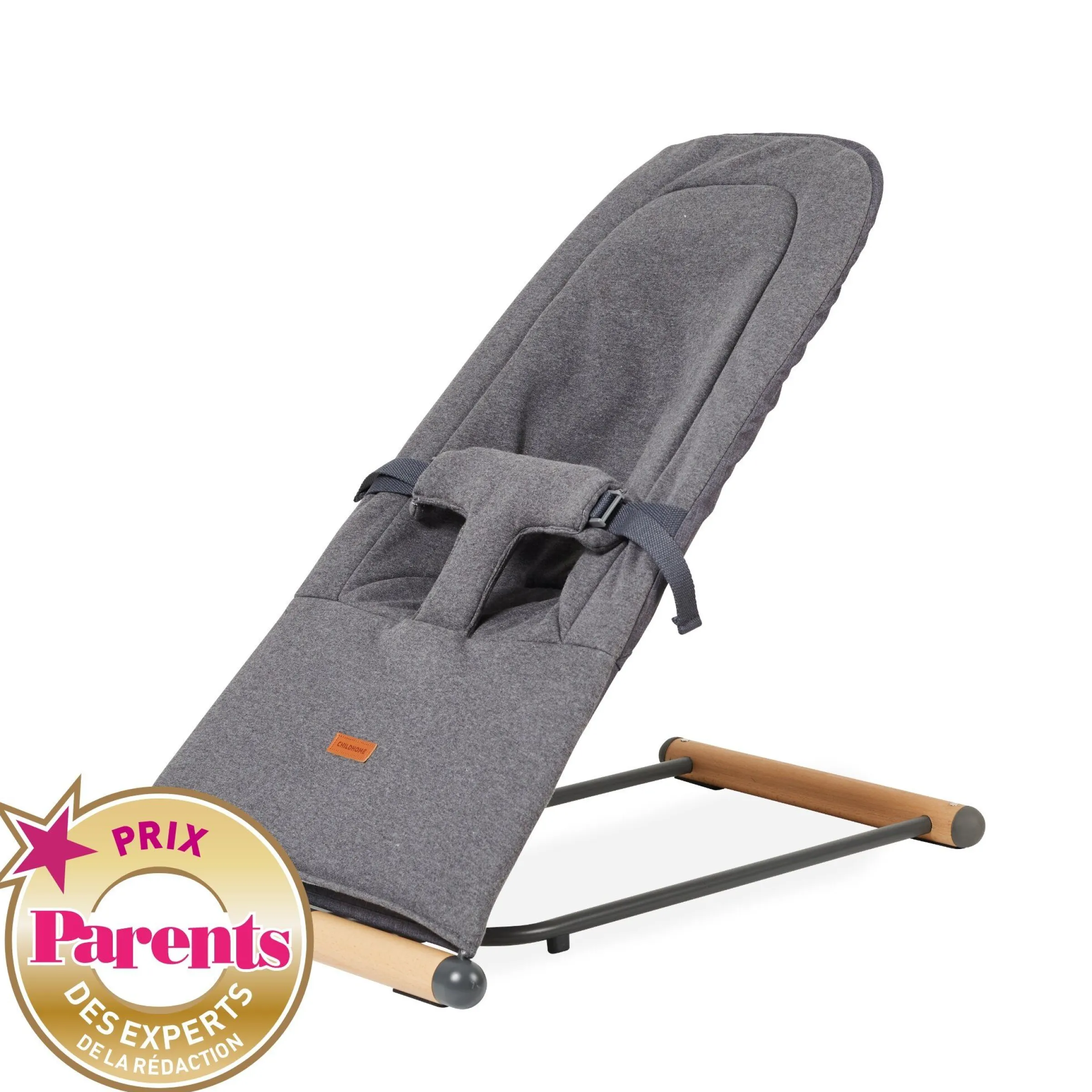 Childhome Transats-Evolux Transat Pliable - Naturel Anthracite