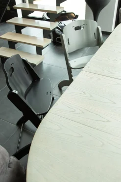 Childhome Evosit-EVOSIT Chaise Evolutive + Tablette - Stone Grey