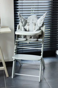 Childhome Evosit-EVOSIT Chaise Evolutive + Tablette - Stone Grey