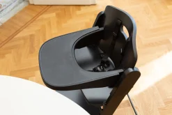 Childhome Evosit-EVOSIT Chaise Evolutive + Tablette - Noir