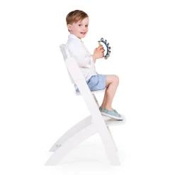 Childhome Evosit-EVOSIT Chaise Evolutive + Tablette - Blanc