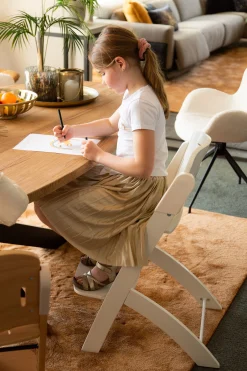 Childhome Evosit-EVOSIT Chaise Evolutive + Tablette - Blanc