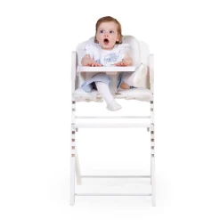 Childhome Evosit-EVOSIT Chaise Evolutive + Tablette - Blanc