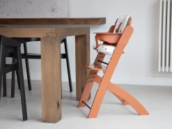 Childhome Evosit-EVOSIT Chaise Evolutive + Tablette - Rouille
