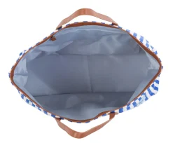Childhome Family Bag|Family Bag-Family Bag Sac à Langer - Rayures - Bleu Electrique /Bleu C