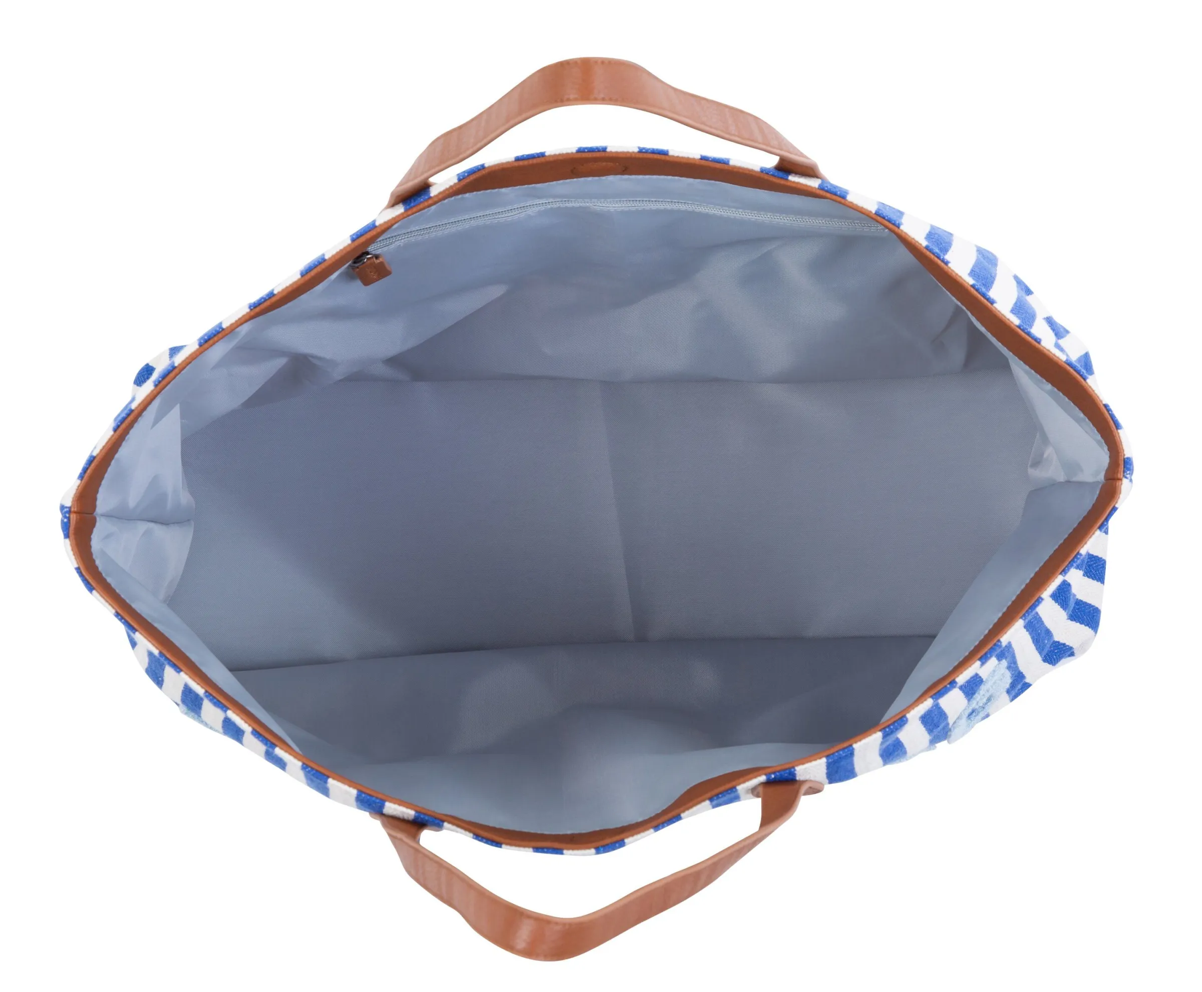 Childhome Family Bag|Family Bag-Family Bag Sac à Langer - Rayures - Bleu Electrique /Bleu C