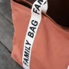 Childhome Signature Collection|Family Bag-Family Bag Sac A Langer - Signature - Canvas - Terracotta