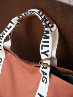 Childhome Signature Collection|Family Bag-Family Bag Sac A Langer - Signature - Canvas - Terracotta