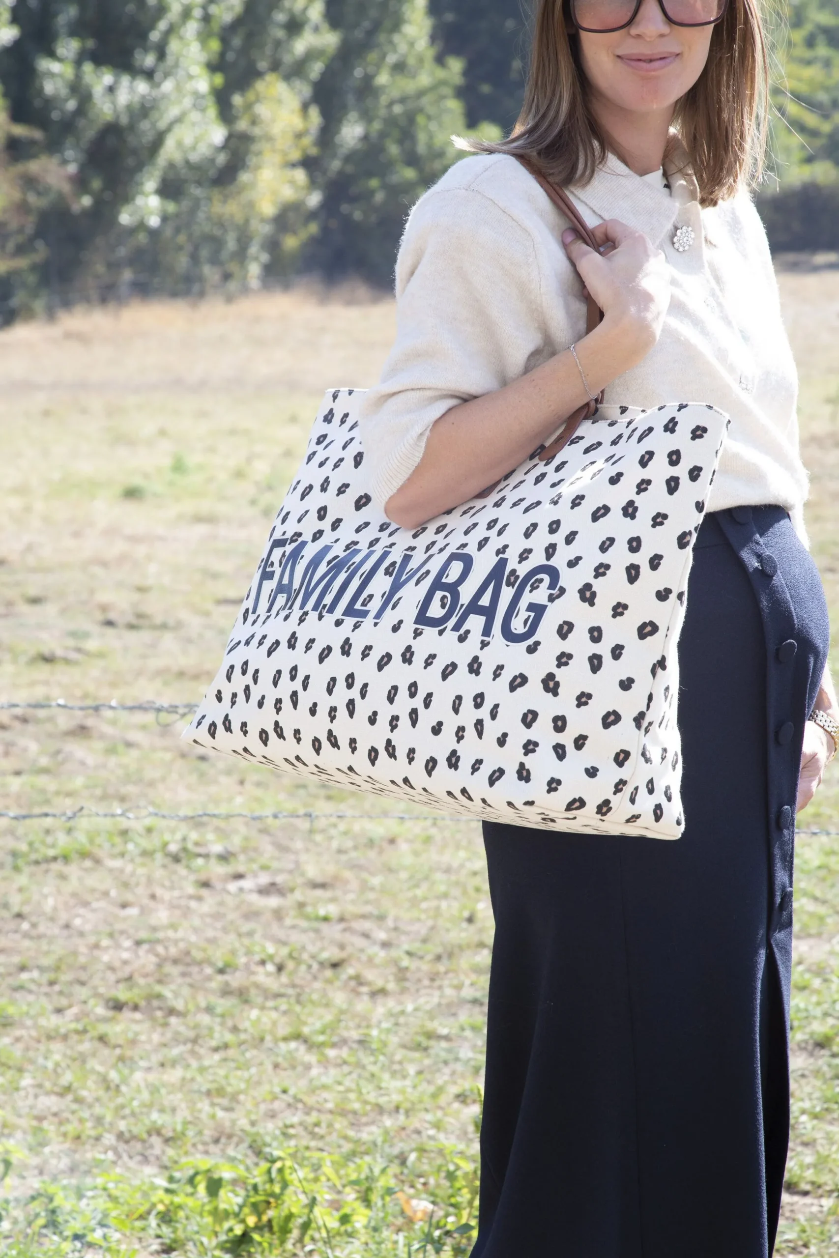 Childhome Family Bag|Family Bag-Family Bag Sac A Langer - Leopard