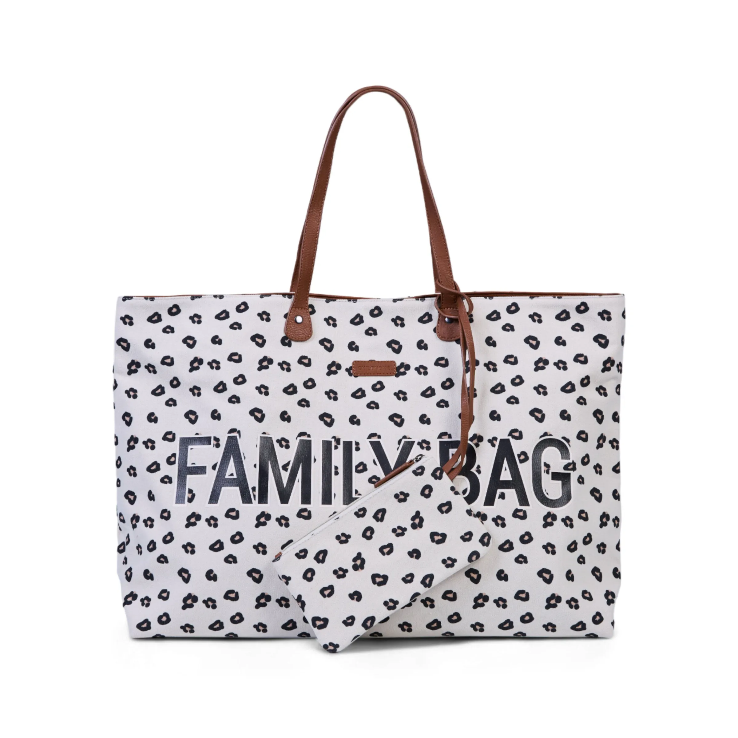 Childhome Family Bag|Family Bag-Family Bag Sac A Langer - Leopard