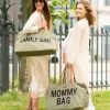 Childhome Family Bag|Family Bag-Family Bag Sac A Langer - Toile - Kaki