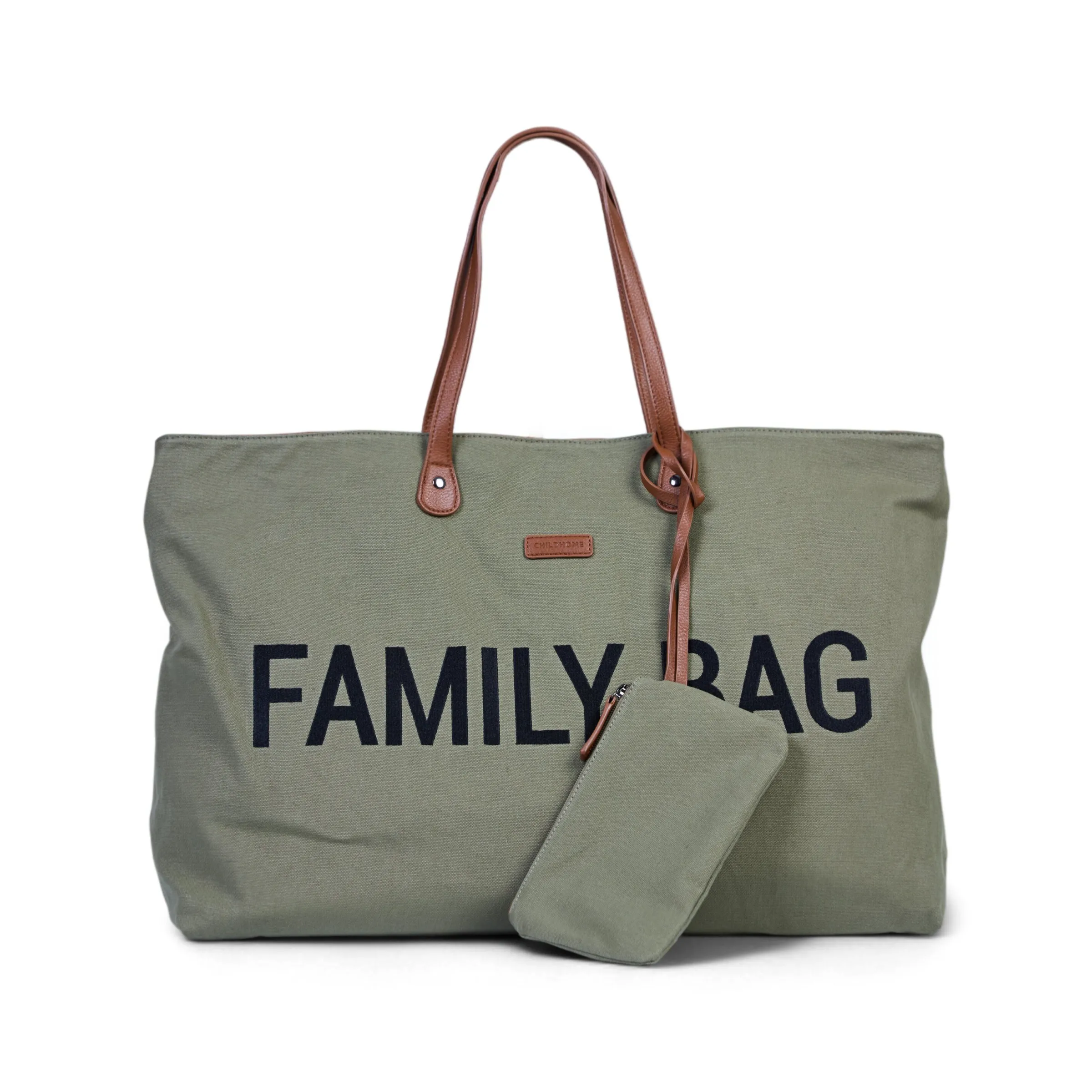 Childhome Family Bag|Family Bag-Family Bag Sac A Langer - Toile - Kaki