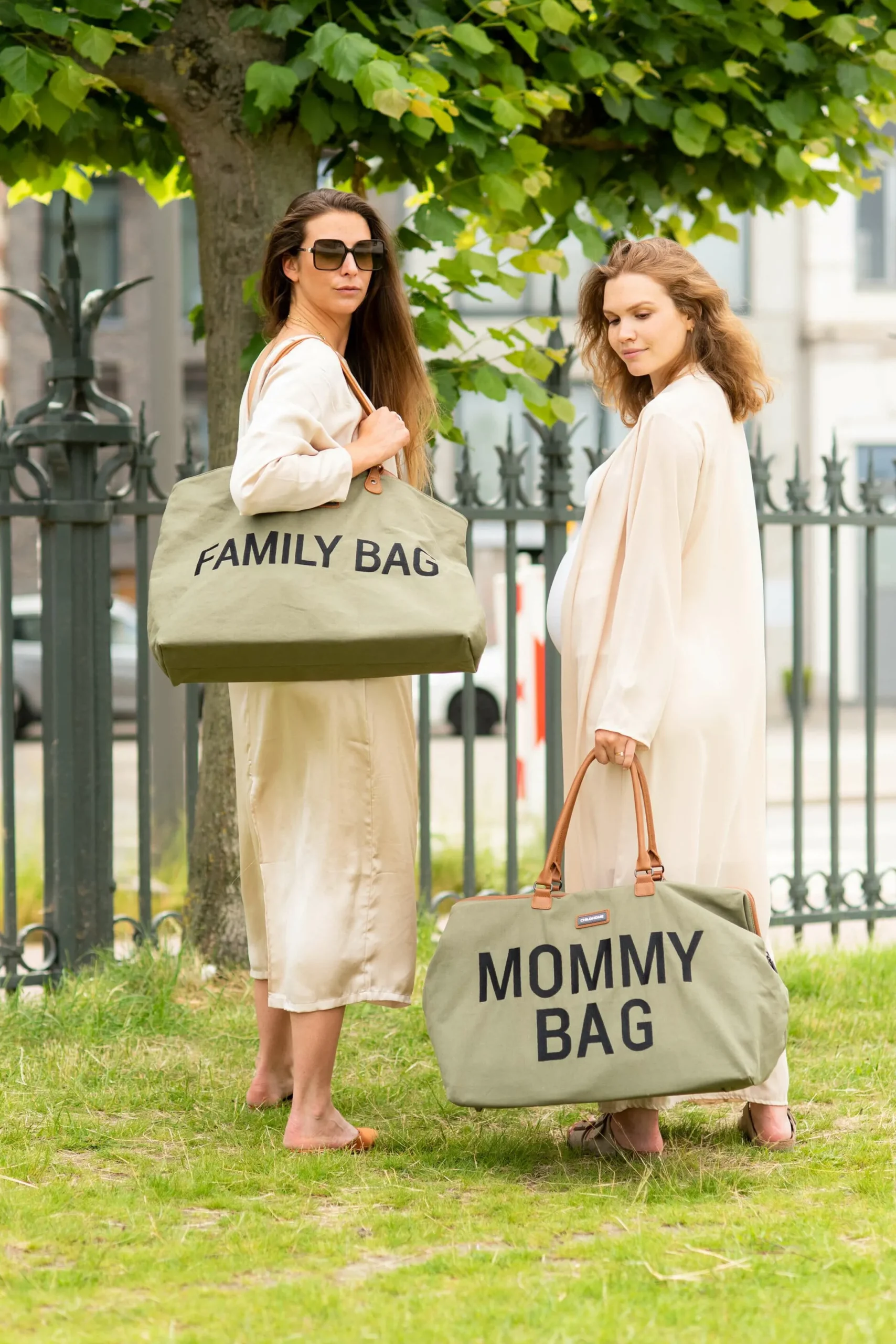 Childhome Family Bag|Family Bag-Family Bag Sac A Langer - Toile - Kaki