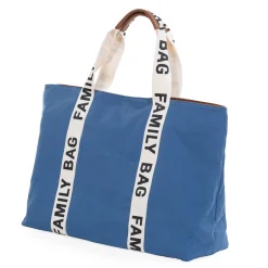 Childhome Signature Collection|Family Bag-Family Bag Sac A Langer - Signature - Canvas - Indigo