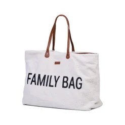 Childhome Family Bag|Family Bag-Family Bag Sac A Langer - Teddy Ecru
