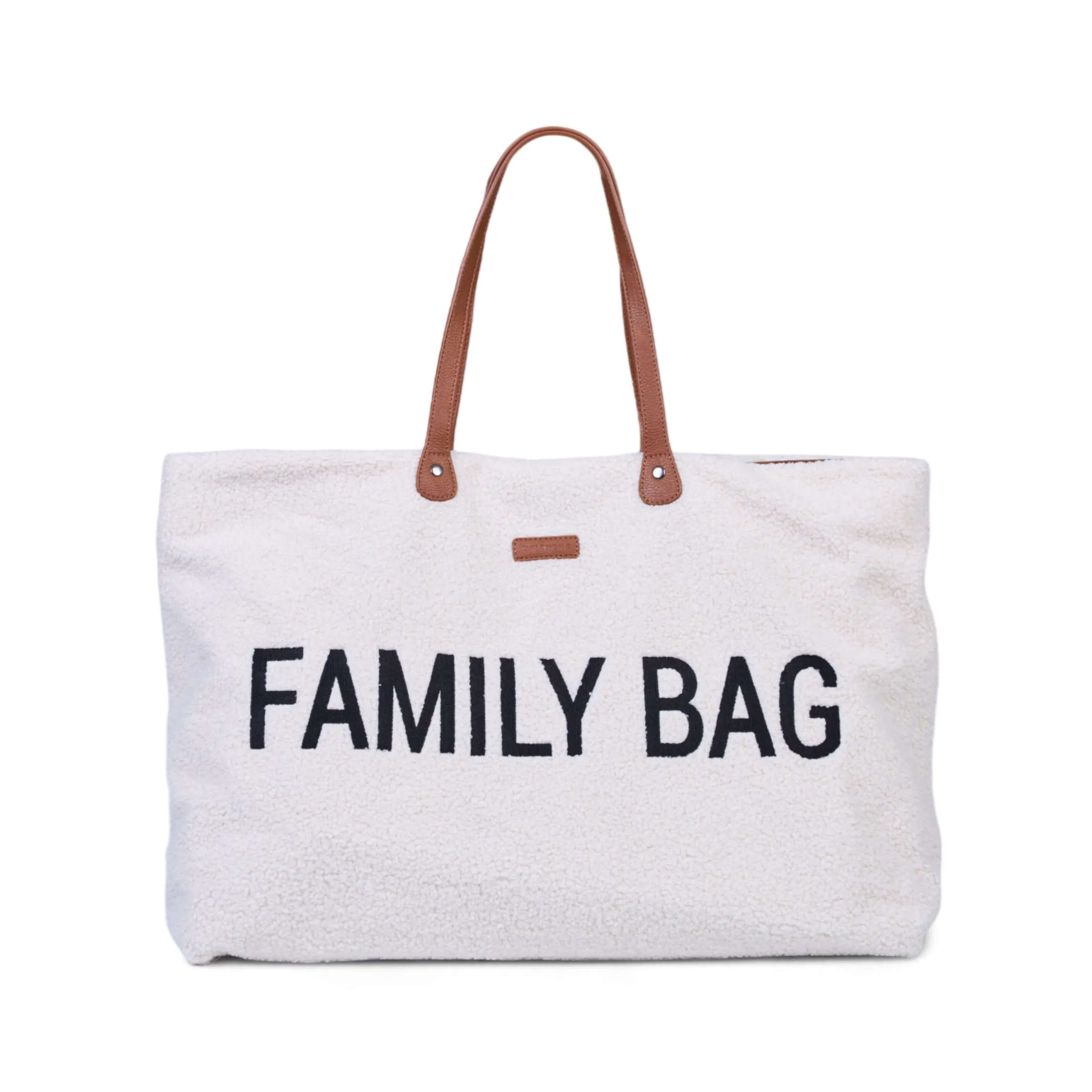 Childhome Family Bag|Family Bag-Family Bag Sac A Langer - Teddy Ecru