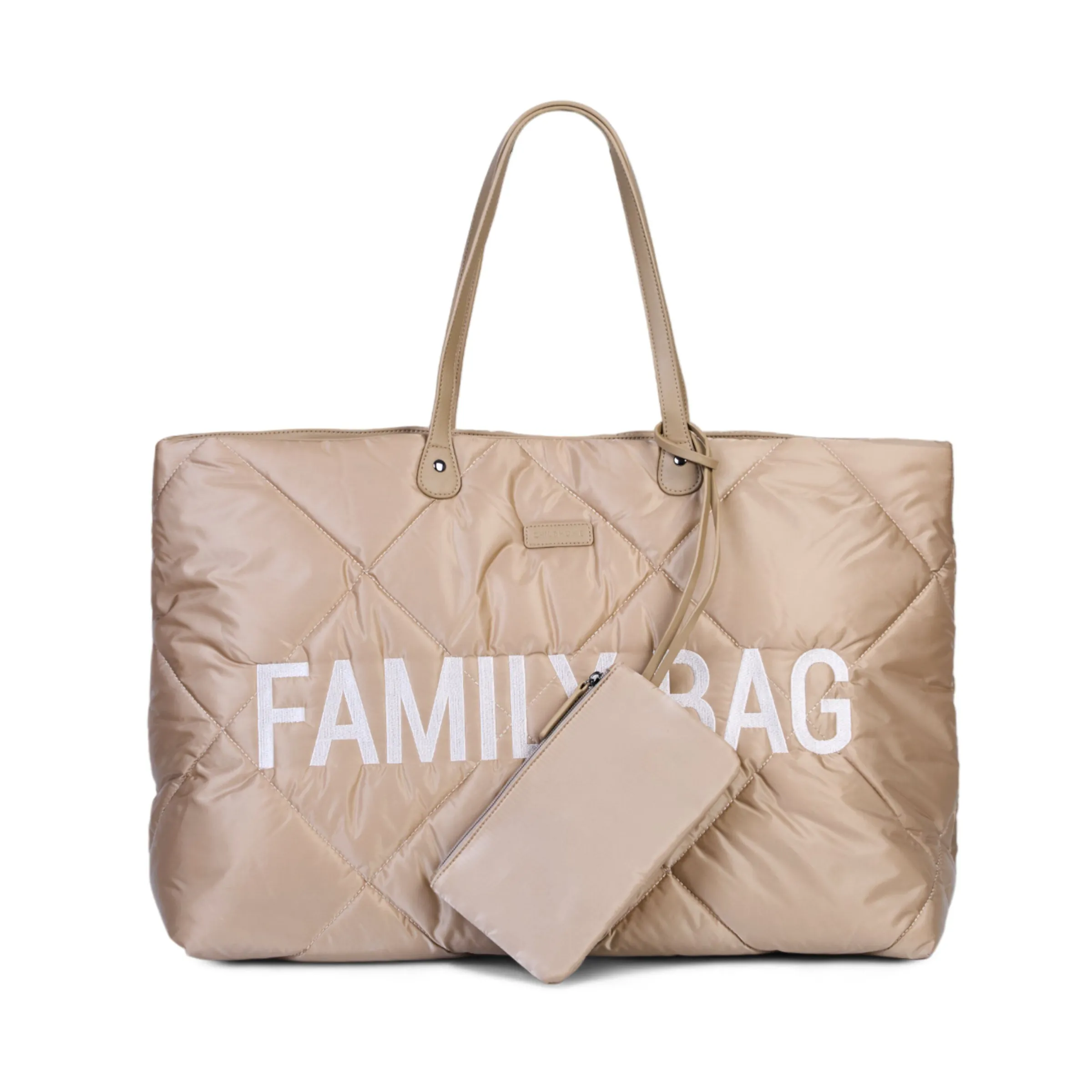 Childhome Family Bag|Family Bag-Family Bag Sac A Langer - Matelassé - Beige