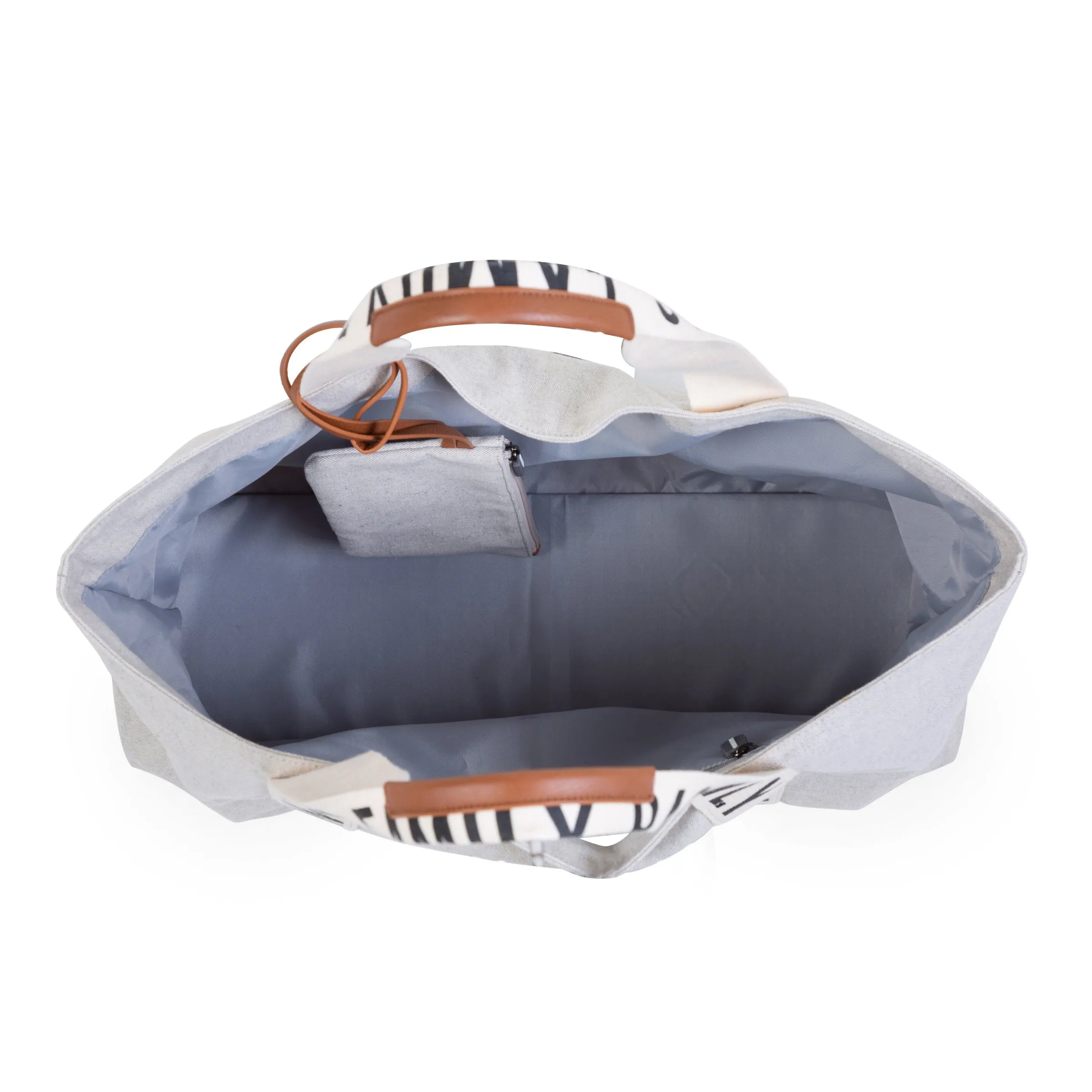 Childhome Signature Collection|Family Bag-Family Bag Sac A Langer - Signature - Canvas - Ecru