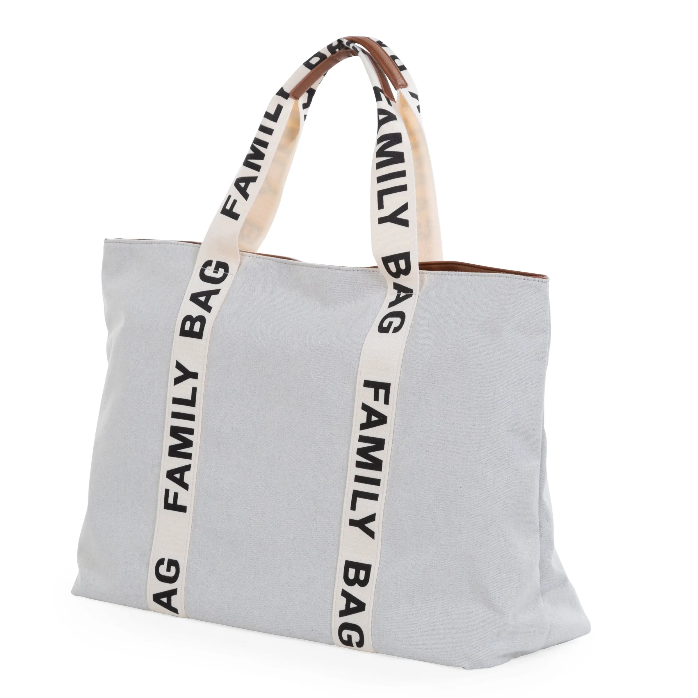 Childhome Signature Collection|Family Bag-Family Bag Sac A Langer - Signature - Canvas - Ecru