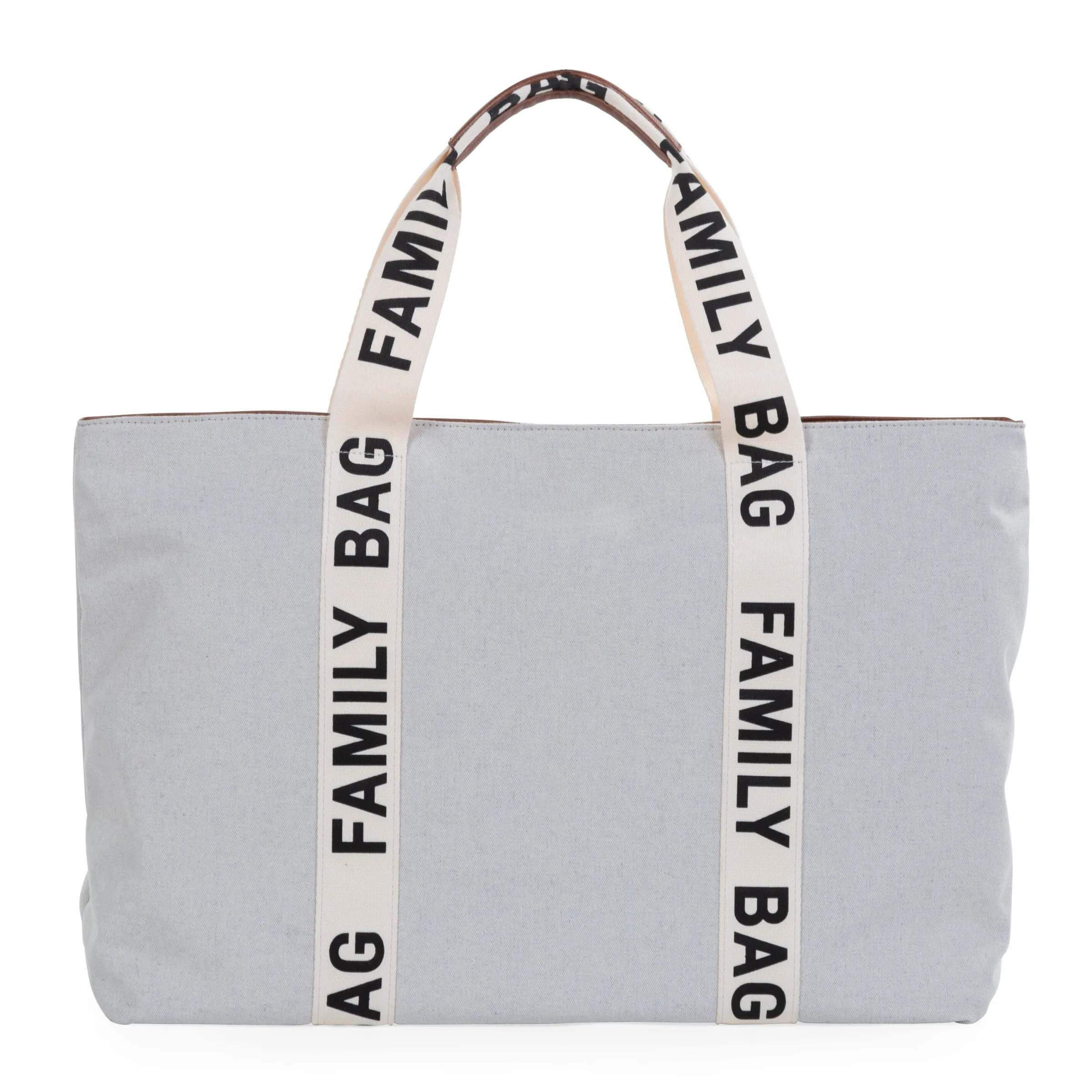 Childhome Signature Collection|Family Bag-Family Bag Sac A Langer - Signature - Canvas - Ecru