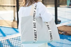 Childhome Signature Collection|Family Bag-Family Bag Sac A Langer - Signature - Canvas - Ecru