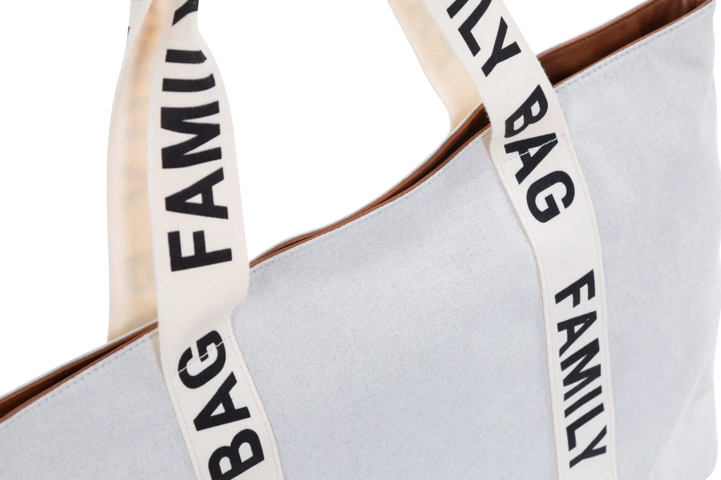 Childhome Signature Collection|Family Bag-Family Bag Sac A Langer - Signature - Canvas - Ecru