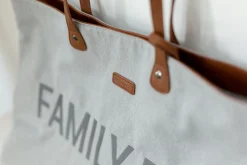 Childhome Family Bag|Family Bag-Family Bag Sac A Langer - Canvas - Gris
