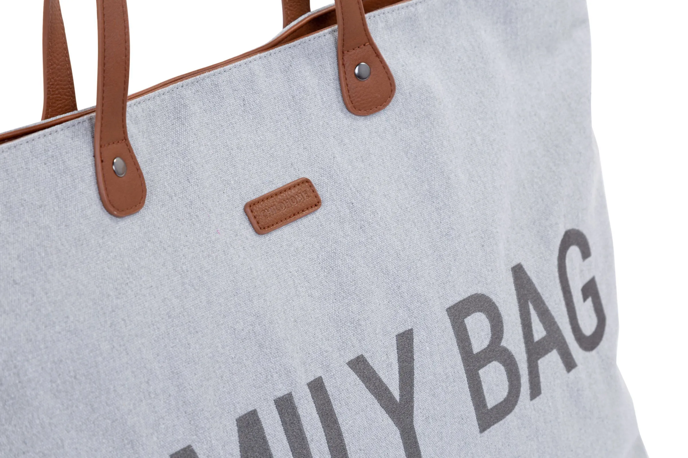 Childhome Family Bag|Family Bag-Family Bag Sac A Langer - Canvas - Gris