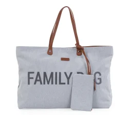 Childhome Family Bag|Family Bag-Family Bag Sac A Langer - Canvas - Gris
