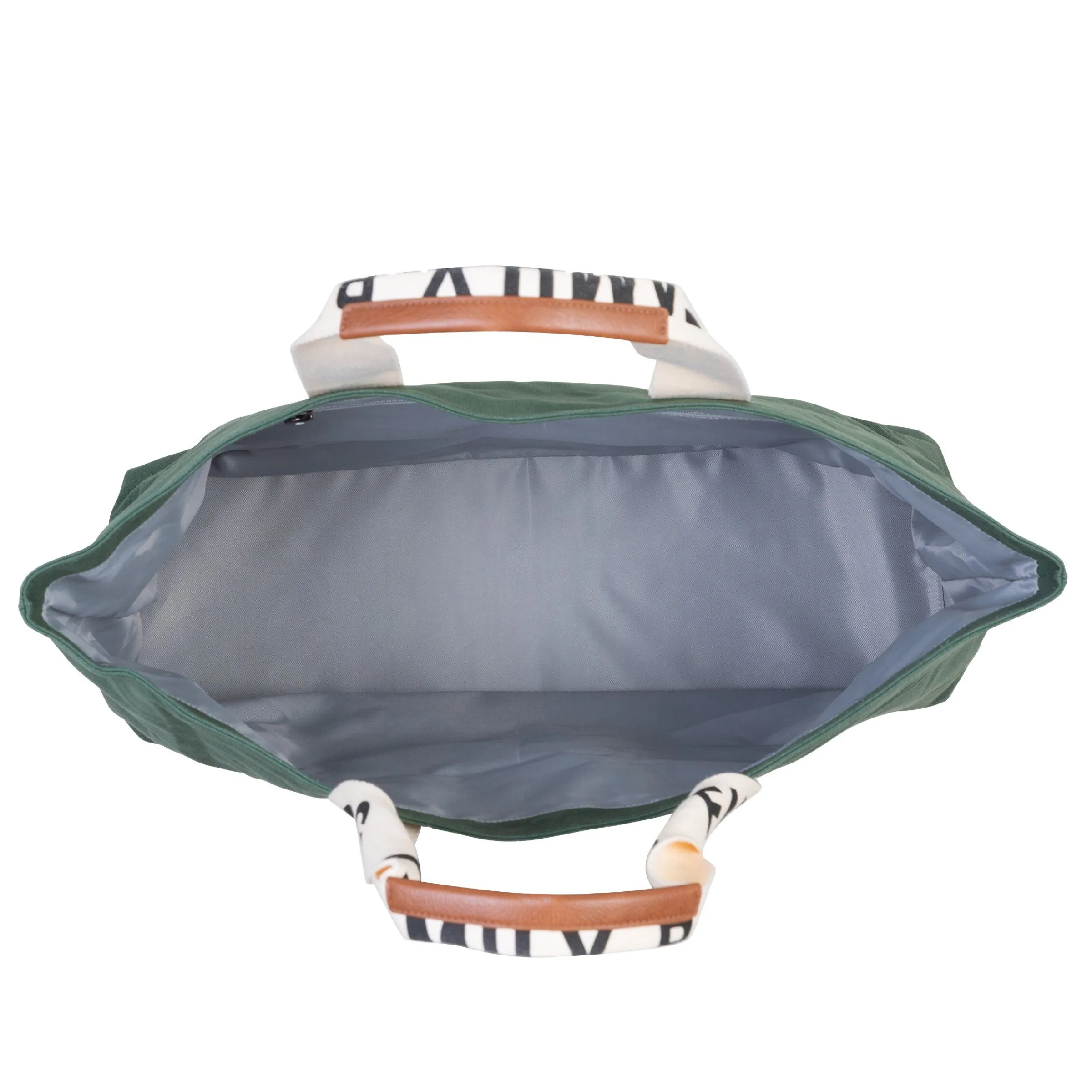 Childhome Signature Collection|Family Bag-Family Bag Sac A Langer - Signature - Canvas - Vert