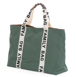 Childhome Signature Collection|Family Bag-Family Bag Sac A Langer - Signature - Canvas - Vert
