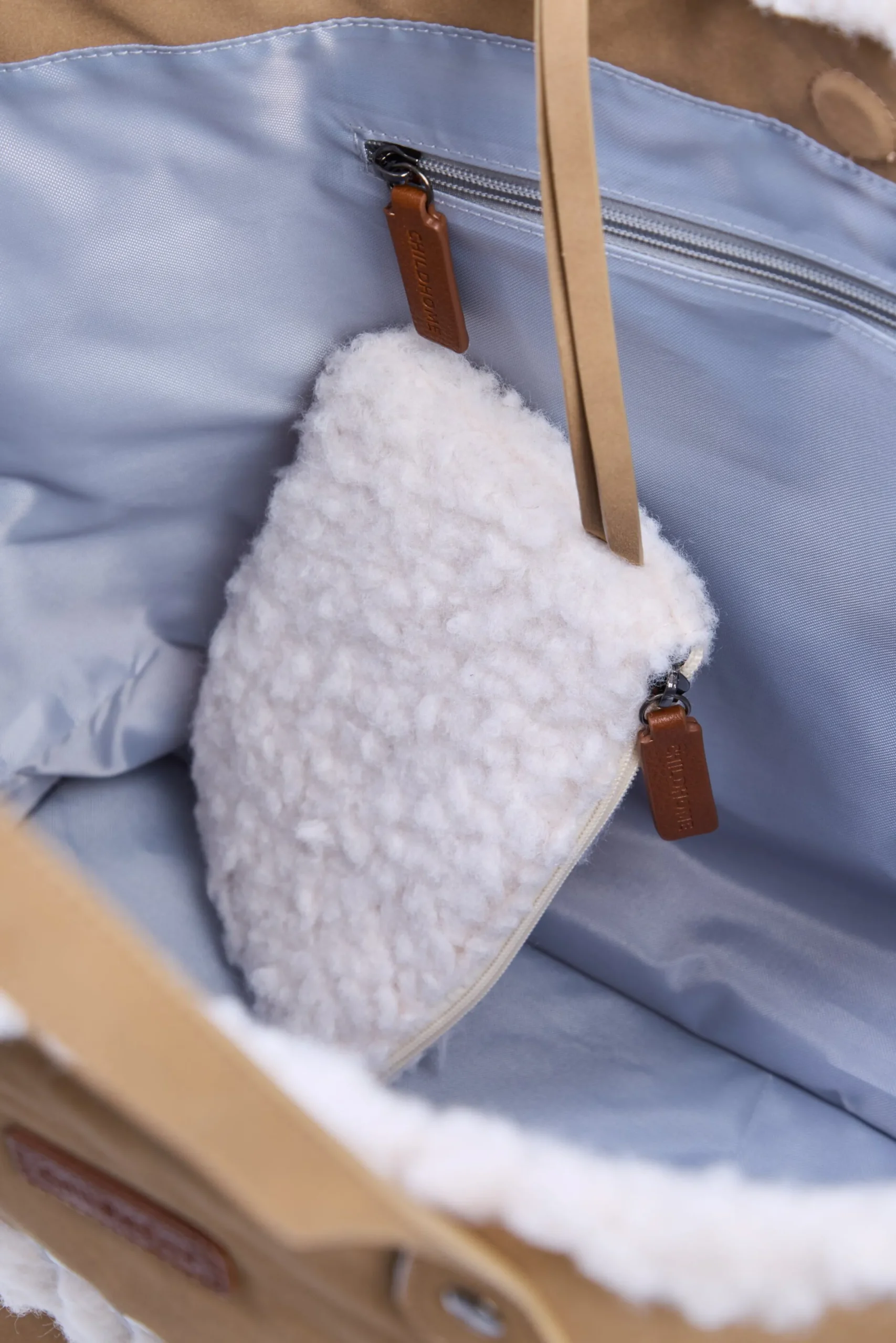 Childhome Family Bag|Family Bag-Family Bag Sac A Langer - Suede-look